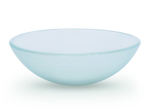 Frosted Color Glass Vessel Sink